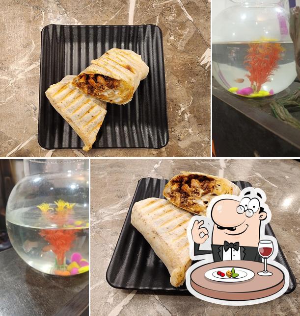 Food at Shawarma Buzz