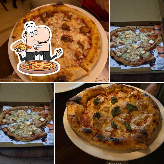 Try out pizza at Sidewalk