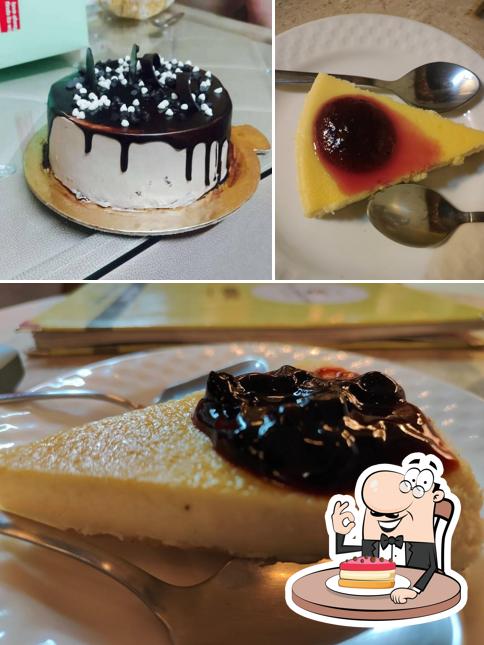 Cheesecake at The Crown Cafe - Best Café in Rohtak