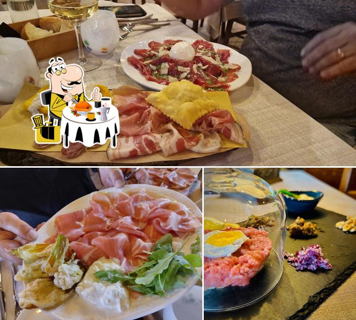 Cibo al Trattoria La Canonica