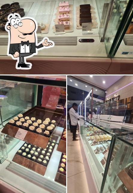 The interior of Shree Anandhaas Bakery