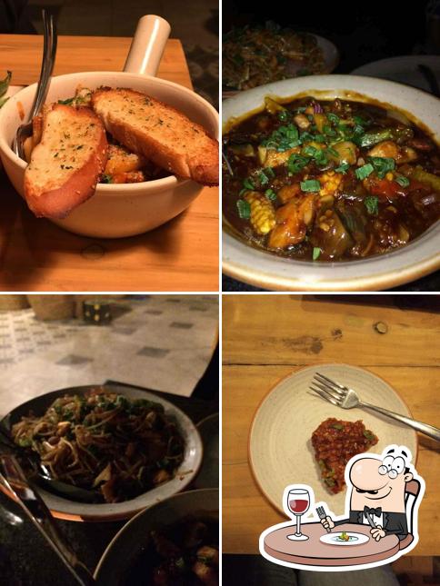 Food at Old School Cafe