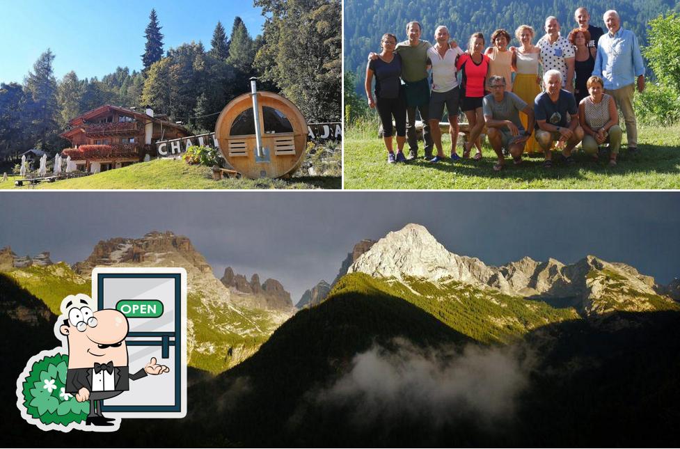 Gli esterni di Chalet Fogajard