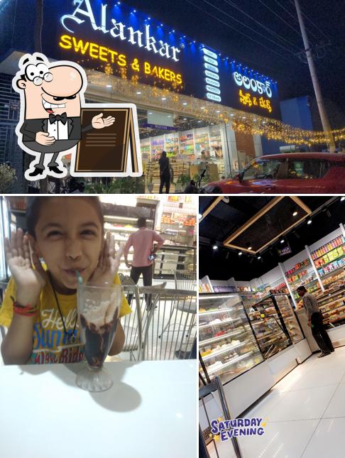 The exterior of Alankar Sweets & Bakers