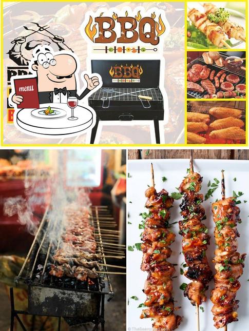 Food at Barbeque