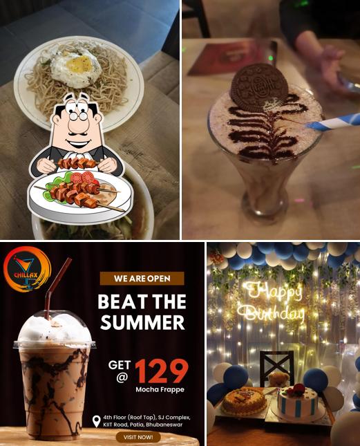 Food at Chillax Bhubaneswar