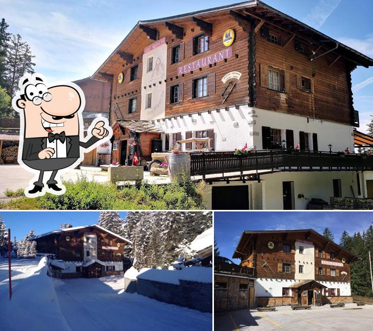Gli esterni di Dent-Blanche