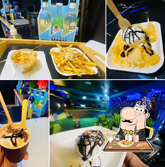Meals at Game Town Cafe