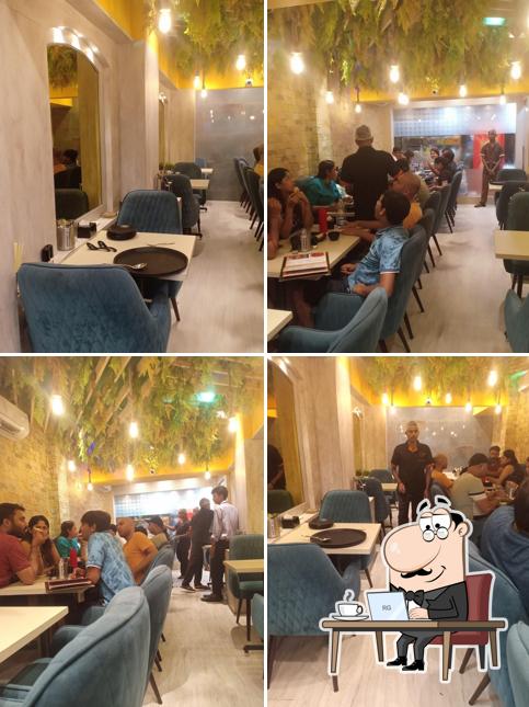 The interior of Gokul Family Restaurant