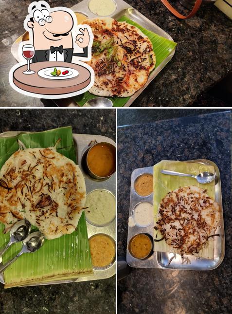 Uttapam at Hotel Kaarthik Vegetarian Restaurant