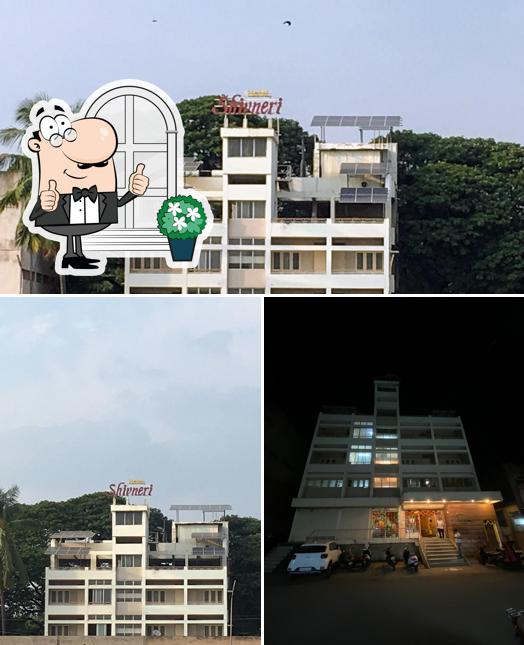 The exterior of Hotel Shivneri