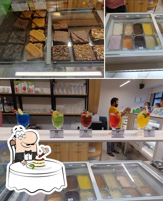 ICB Cafe serves a variety of sweet dishes