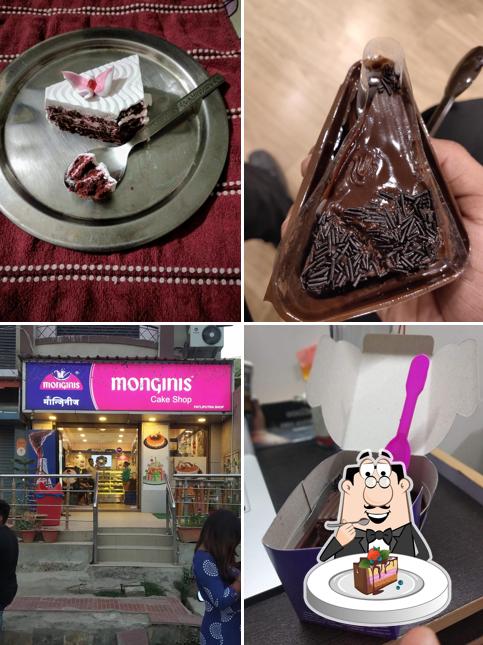 Chocolate cake at Monginis Cake Shop