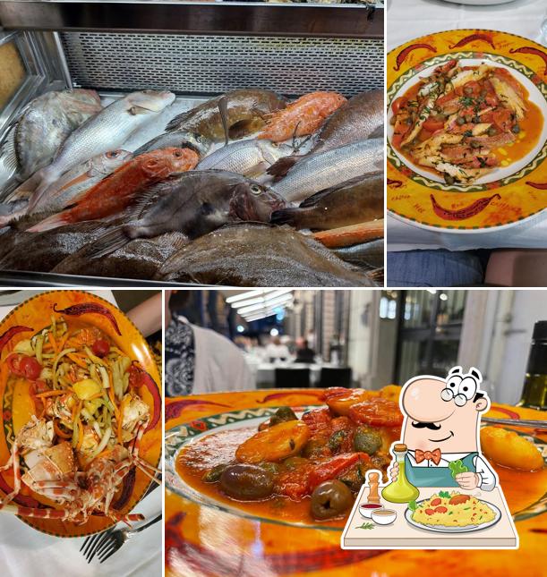 Cibo al Pescheria Rossini