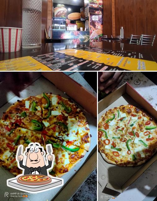 Try out different kinds of pizza
