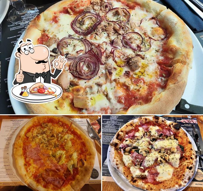 Ordina tra le molte varianti di pizza