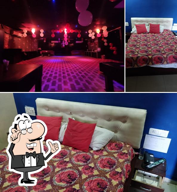 The interior of Sholay Party lounge