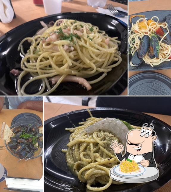 Spaghetti alla carbonara al Quebra mar Policoro