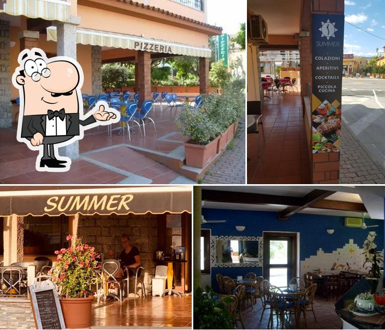 Gli interni di Bar Summer di Mura Nando