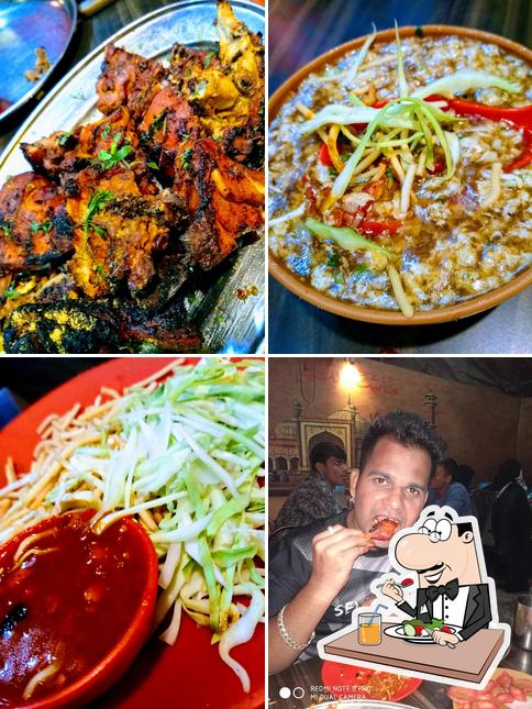 Food at Charlie Moghlai Corner