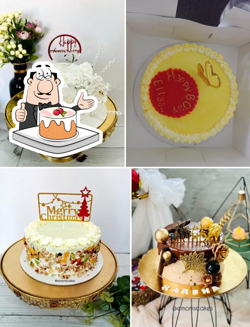 Carrot cake at E Moms Cakes