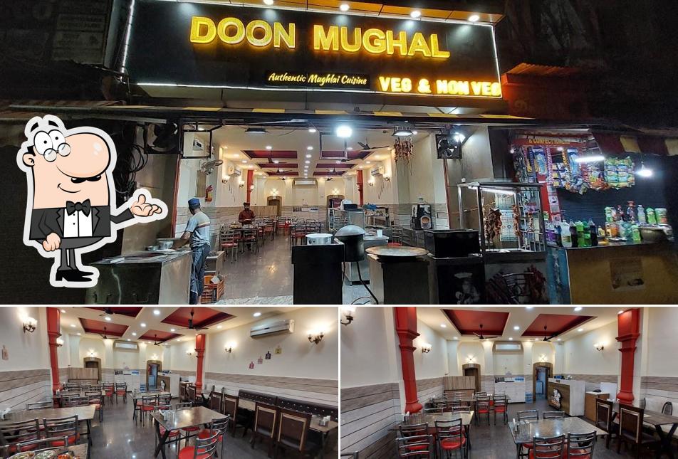 The interior of Mannat Mughal Foods