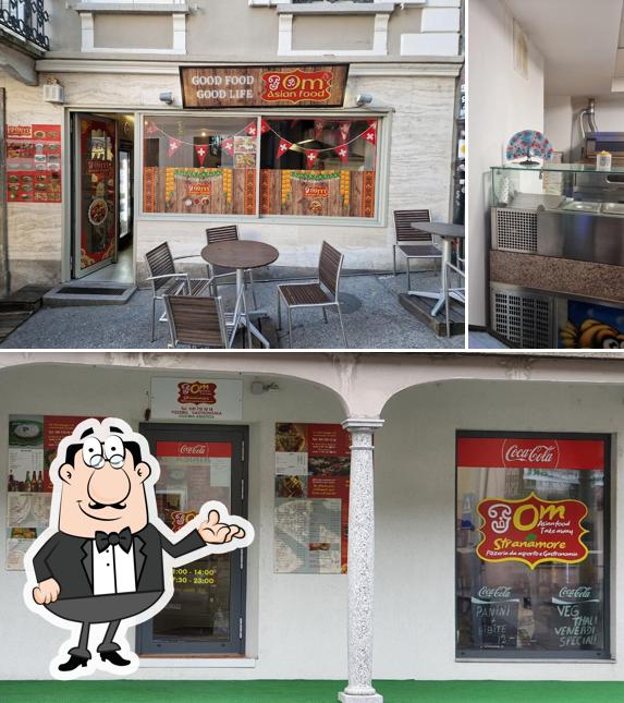 Om Asian Food Take Away si caratterizza per la interni e esterno