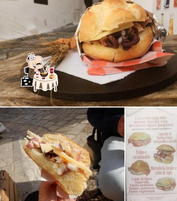 Panino con maiale stirato al Sapori D'eccellenza