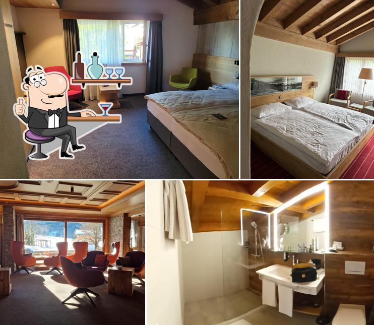 Gli interni di Sunstar Hotel Klosters