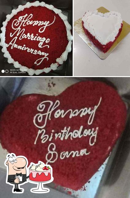 Red velvet cake at WarmOven Cake & Desserts