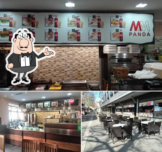 Dai un'occhiata agli interni di MM Panda, Fast Food