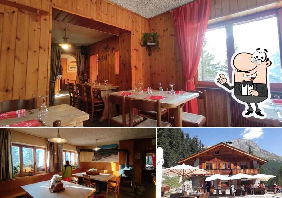 Gli interni di Ristorante ai Barchi