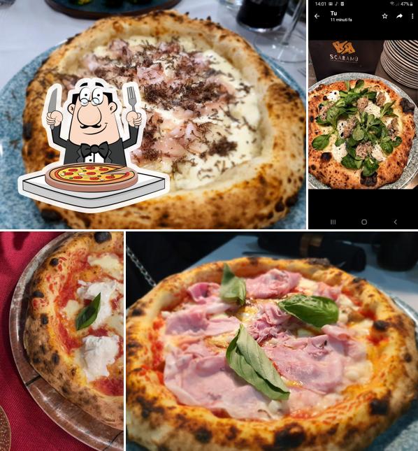 Prenditi tra le molte varianti di pizza