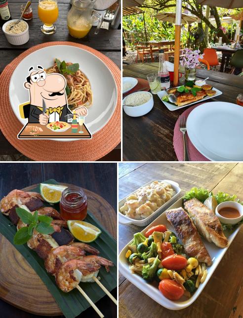 Comida em Bistrô da Vila