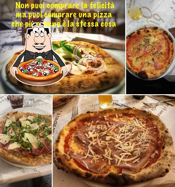 Prenditi tra le molte varianti di pizza