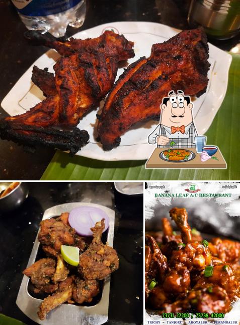 Chicken wings at Banana Leaf Highland Restaurant