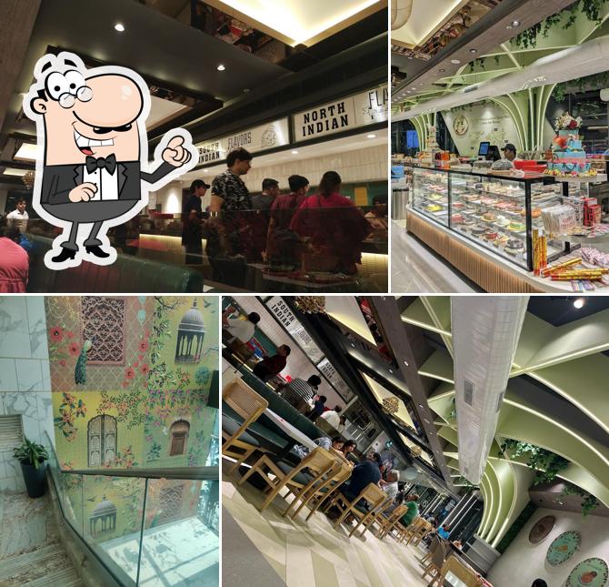 The interior of Bikanervala Sector 57 Gurugram