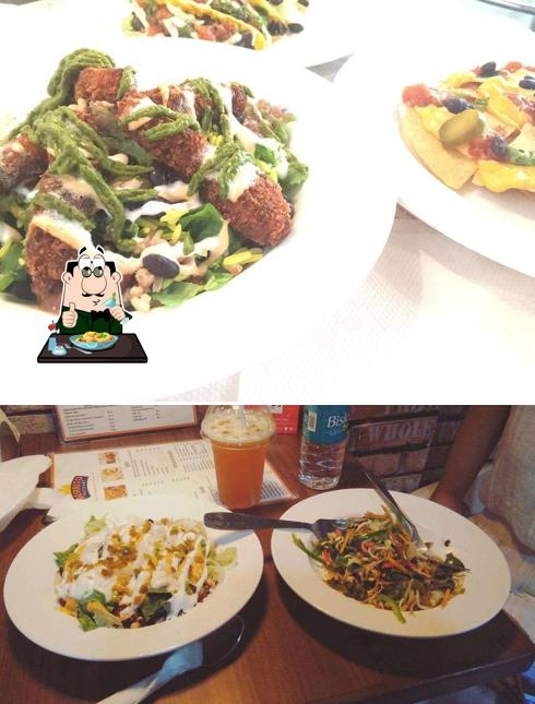 Food at Burrito Factory