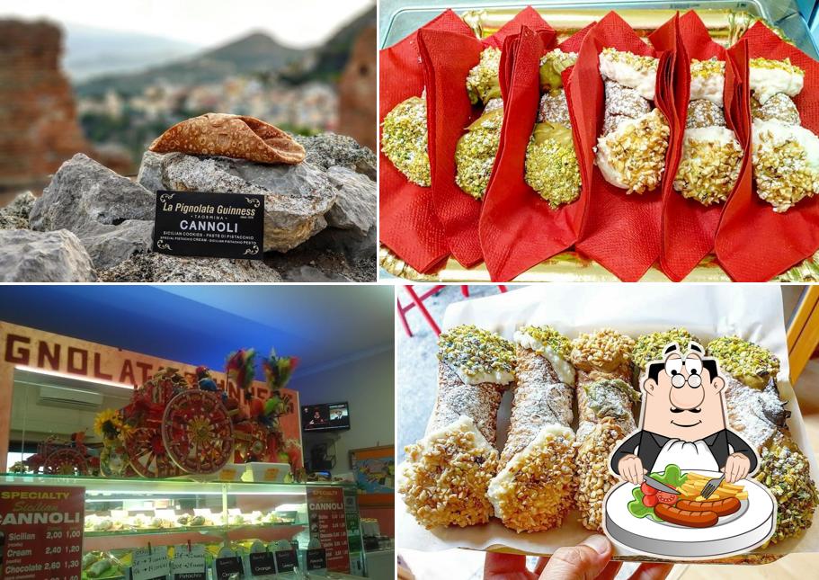 Cibo al La Pignolata Guinness Cannoli Taormina {Since 1978} N°15