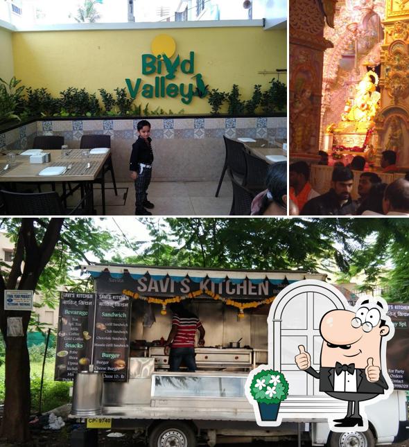 Among various things one can find exterior and interior at Friends Corner