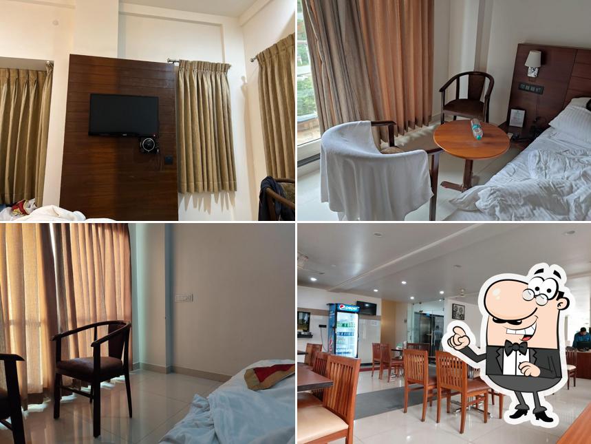 Check out how Hotel Sharada Comforts looks inside