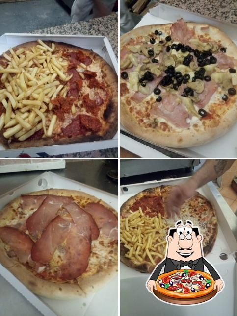 A La Favola 2, puoi assaggiare una bella pizza