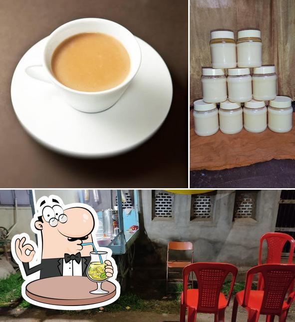Check out the photo displaying drink and interior at Mahan Tea Chai Cafe Motel Offline