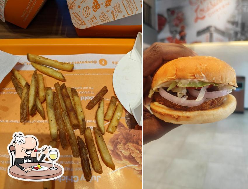 Food at Popeyes - Famous Louisiana Chicken