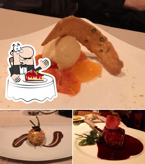 Restaurant Chalet Gerard serve un'ampia gamma di dolci