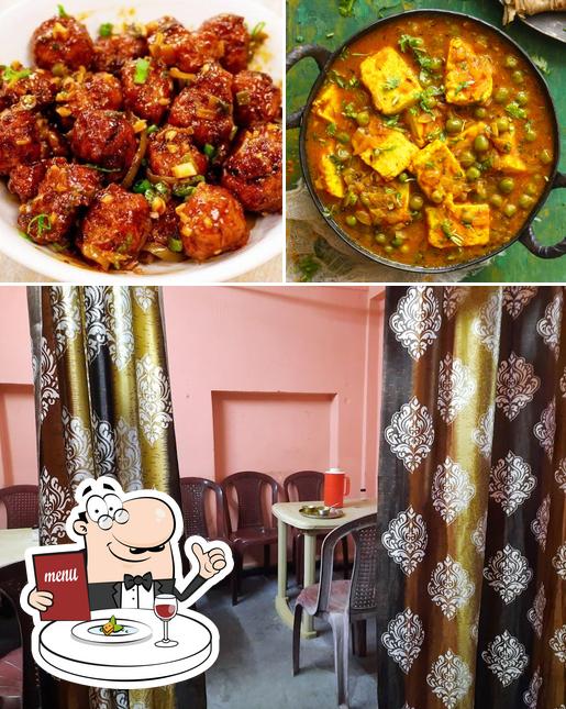 The restaurant's food and interior