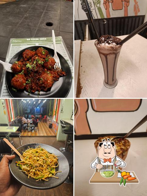 Seaweed salad at Da Local Adda