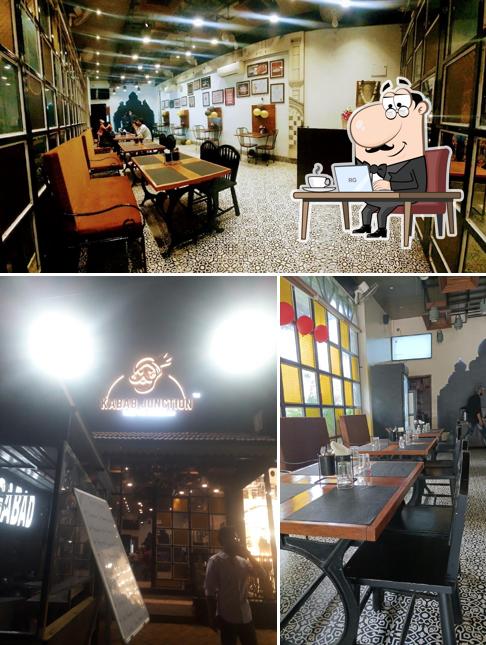 Check out how Kabab Junction looks inside