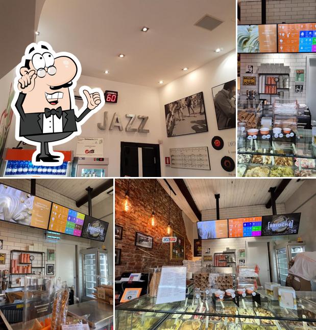 Gli interni di [LA] Gelateria della Musica