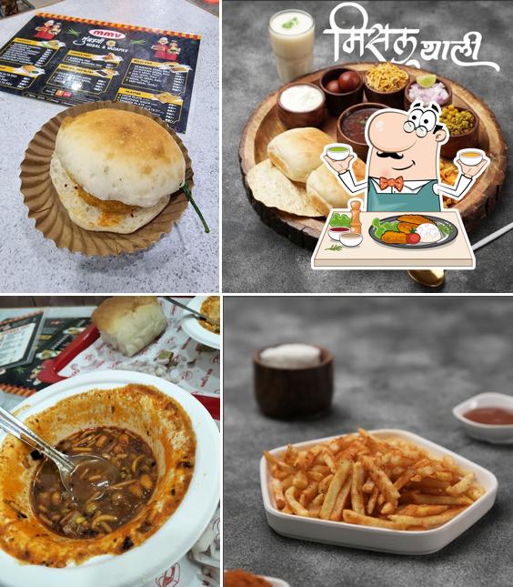 Food at Mumbaiya Misal & Vadapav Ellorapark Vadodara